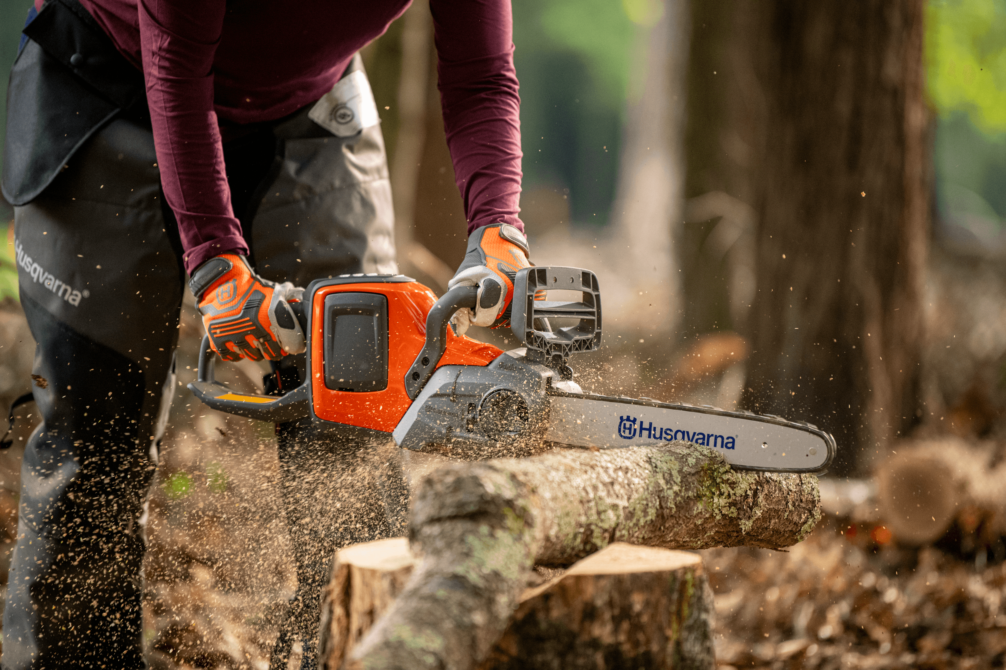 woman holding a trimmer